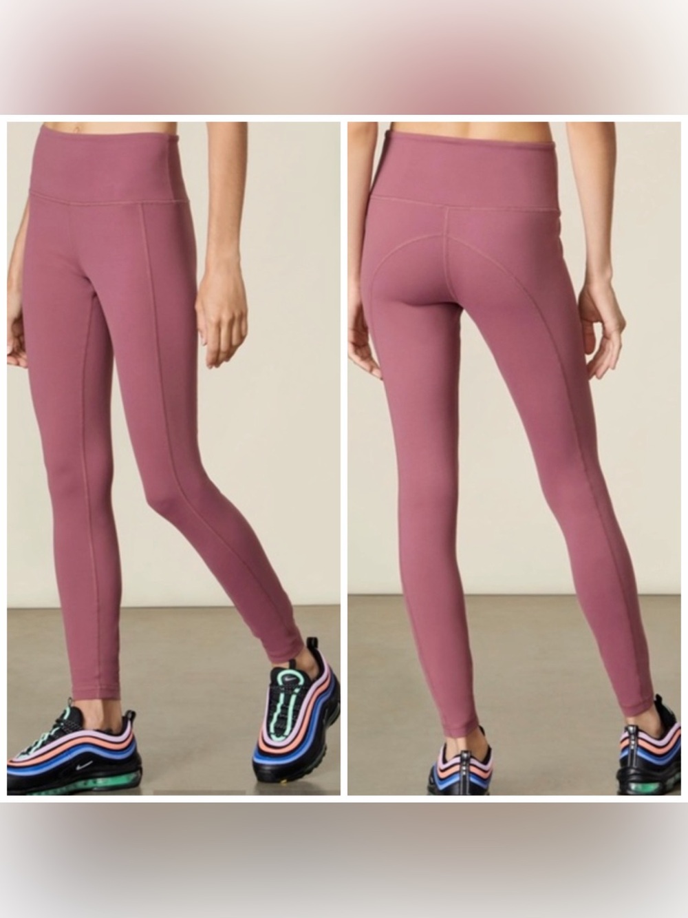 Italic Aura High Waist Activewear Leggings XS Pink